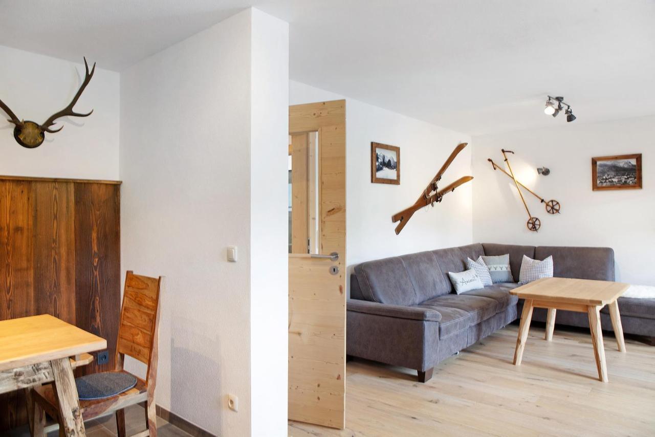 Dreitorspitz Apartment การ์มิช-พาร์เทนเคียร์เชน ภายนอก รูปภาพ